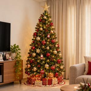 Bushy Evergreen – Artificial Alpine Christmas Tree